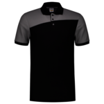 Polo Tricorp Bicolor Naden Black-Grey