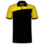 Polo Tricorp Bicolor Naden Black-Yellow