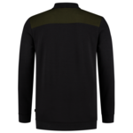Polosweater Tricorp Bicolor Naden D.Grey-Army