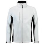Softshell Tricorp Bicolor White-Grey