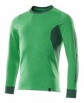 Sweater mascot ronde hals 2-kleurig