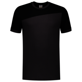 T-shirt Tricorp Donkergrijs/Zwart