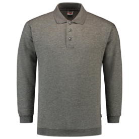 Polosweater Tricorp Boord Greymelange