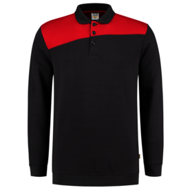 Polosweater Tricorp Bicolor Naden D.Grey-Red