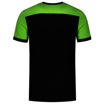 T-shirt Tricorp Zwart/Lime