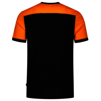 T-shirt Tricorp Zwart/Oranje