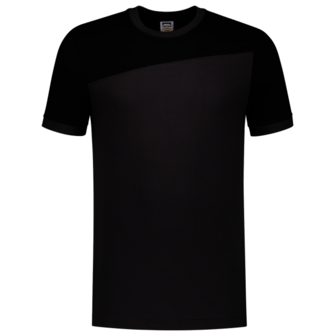 T-shirt Tricorp Donkergrijs/Zwart