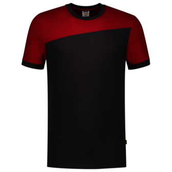 T-shirt Tricorp Donkergrijs/Rood