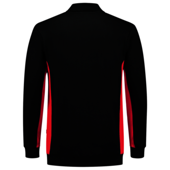 Polosweater Tricorp Bicolor Black-Red