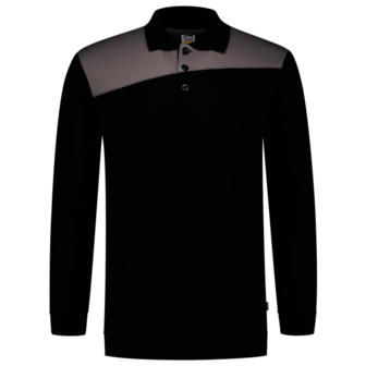 Polosweater Tricorp Bicolor Naden Black-Grey