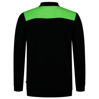 Polosweater Tricorp Bicolor Naden Black-Lime