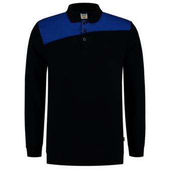 Polosweater Tricorp Bicolor Naden Navy-Royalblue