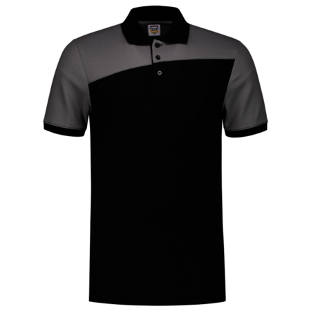 Polo Tricorp Bicolor Naden Black-Grey