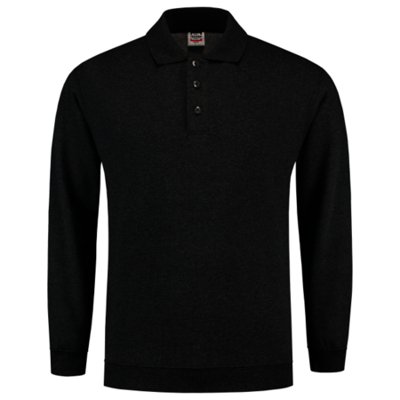 Polosweater Tricorp Boord Antracietmelange