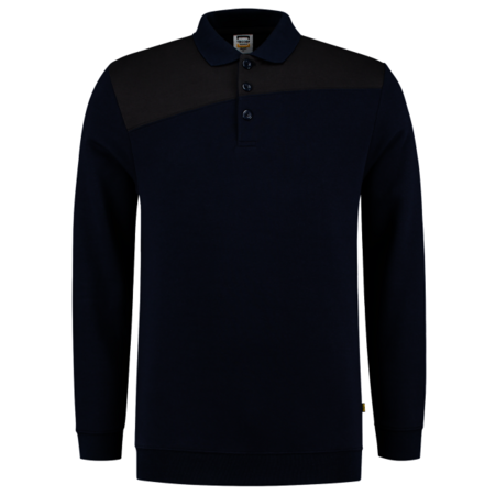 Polosweater Tricorp Bicolor Naden Ink-D.Grey