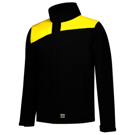 Softshell Bicolor Naden Black-Yellow