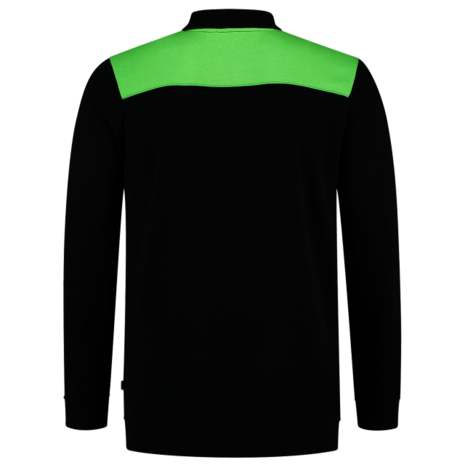 Polosweater Tricorp Bicolor Naden Black-Lime