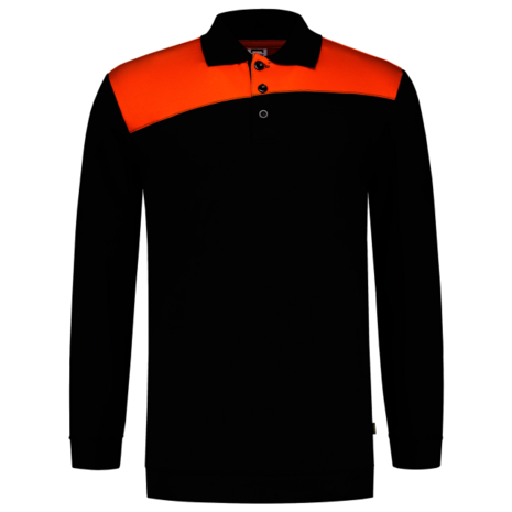 Polosweater Tricorp Bicolor Naden Black-Orange