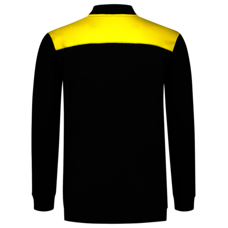 Polosweater Tricorp Bicolor Naden Black-Yellow