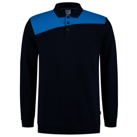 Polosweater Tricorp Bicolor Naden Ink-Turquoise
