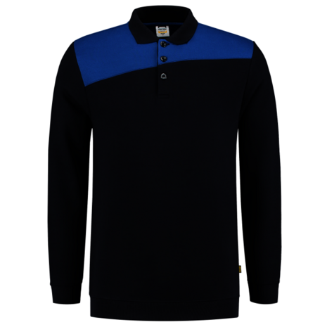 Polosweater Tricorp Bicolor Naden Navy-Royalblue