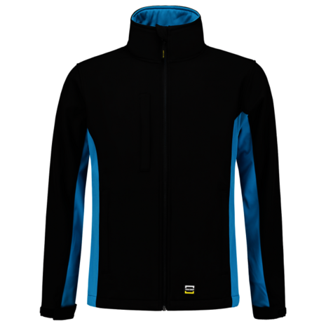 Softshell Tricorp Bicolor Black-Turquoise
