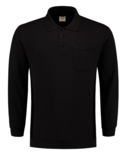 Polosweater Tricorp Bicolor borstzak D,Grey-Black