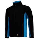 Softshell Tricorp Bicolor Black-Turquoise