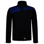 Softshell Bicolor Naden Navy-Royalblue