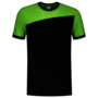 T-shirt Tricorp Zwart/Lime
