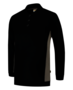 Polosweater Tricorp Bicolor borstzak Black-Grey