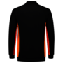 Polosweater Tricorp Bicolor Black-Orange